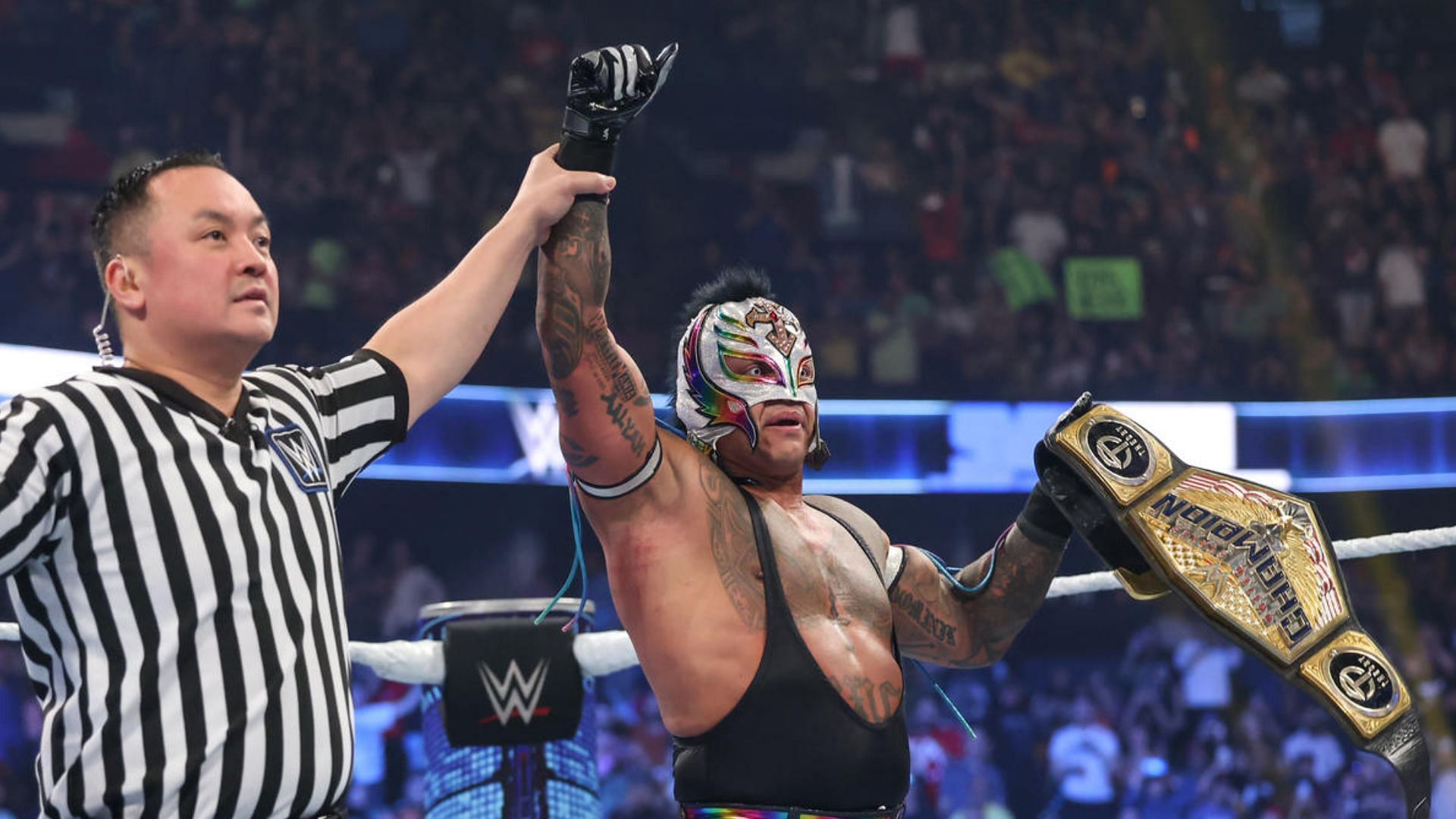 Rey Mysterio is the current United States Champion!