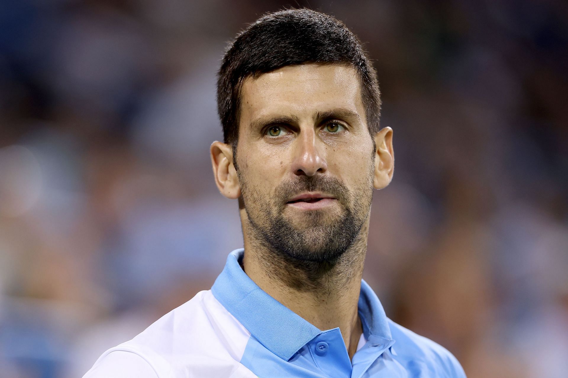 Novak Djokovic at the Western &amp; Southern Open