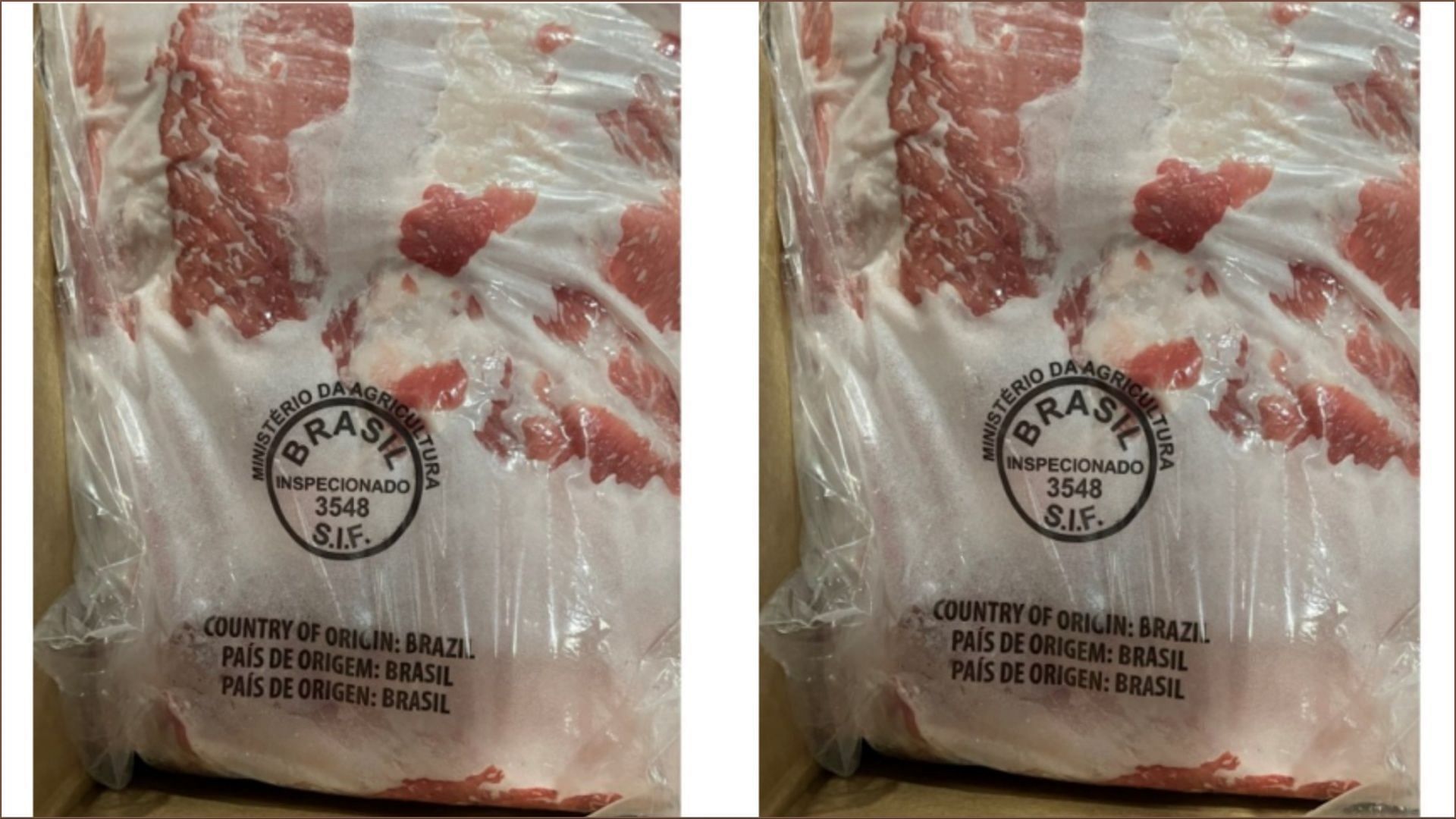 The recalled Bellboy frozen, raw pork products were being sold without a mandatory FSIS inspection (Image via FSIS)