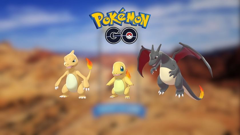 POKÉMON GO - DIA DA COMUNIDADE! EVOLUINDO CHARMANDER SHINY! CHARIZARD PRETO!  