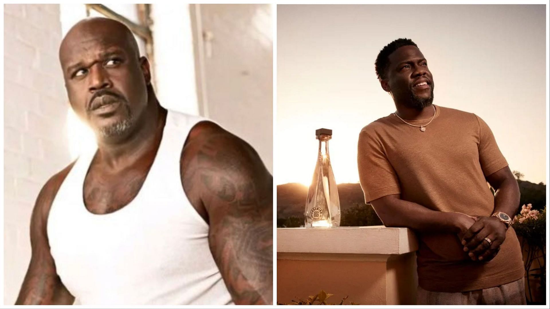 Kevin Hart once playfully smacked a shoe onto Shaquille O