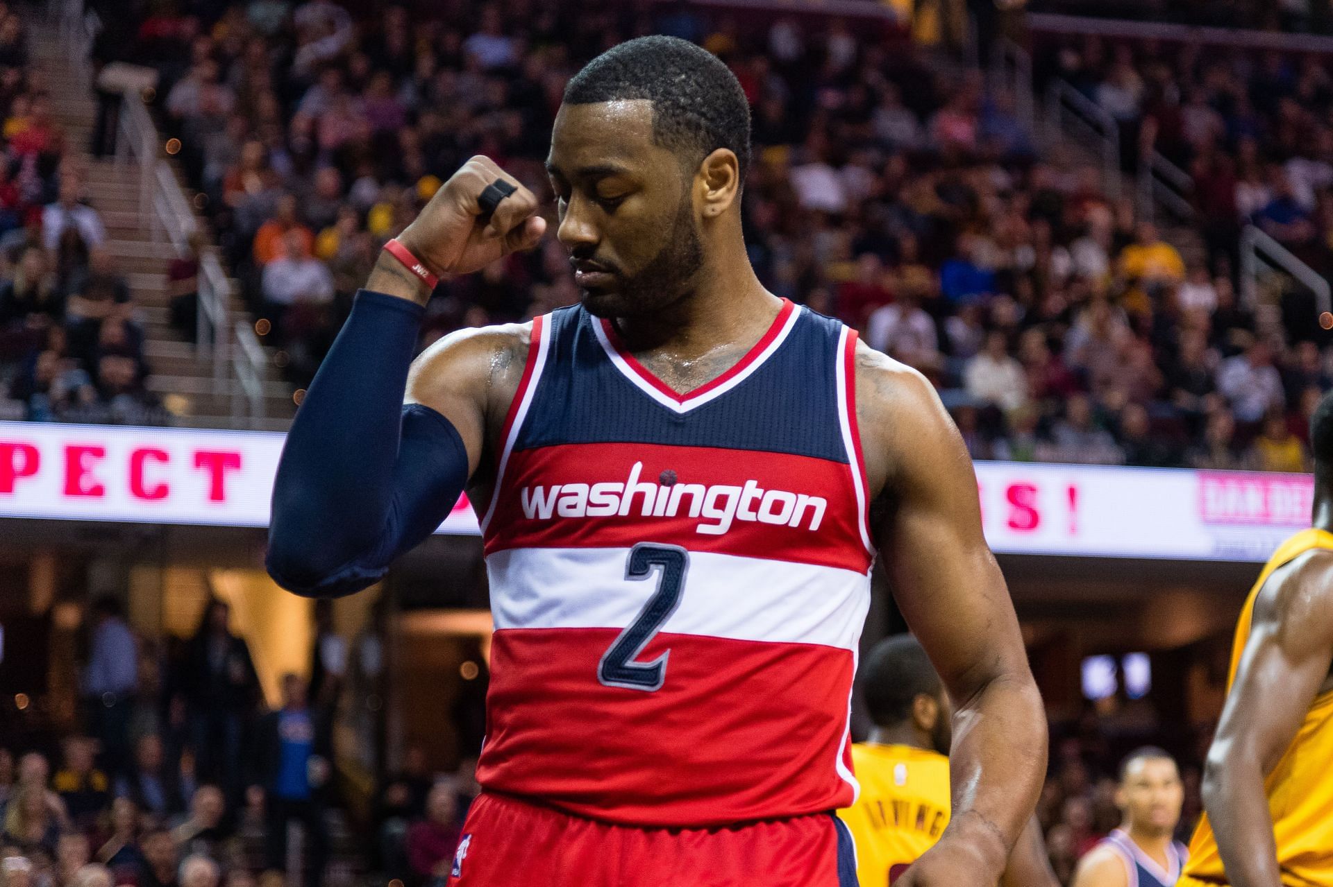 John Wall during his time with the Washington Wizards
