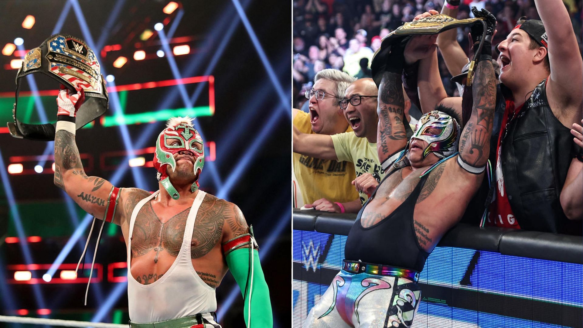 Rey Mysterio is a 3-time United States Champion!