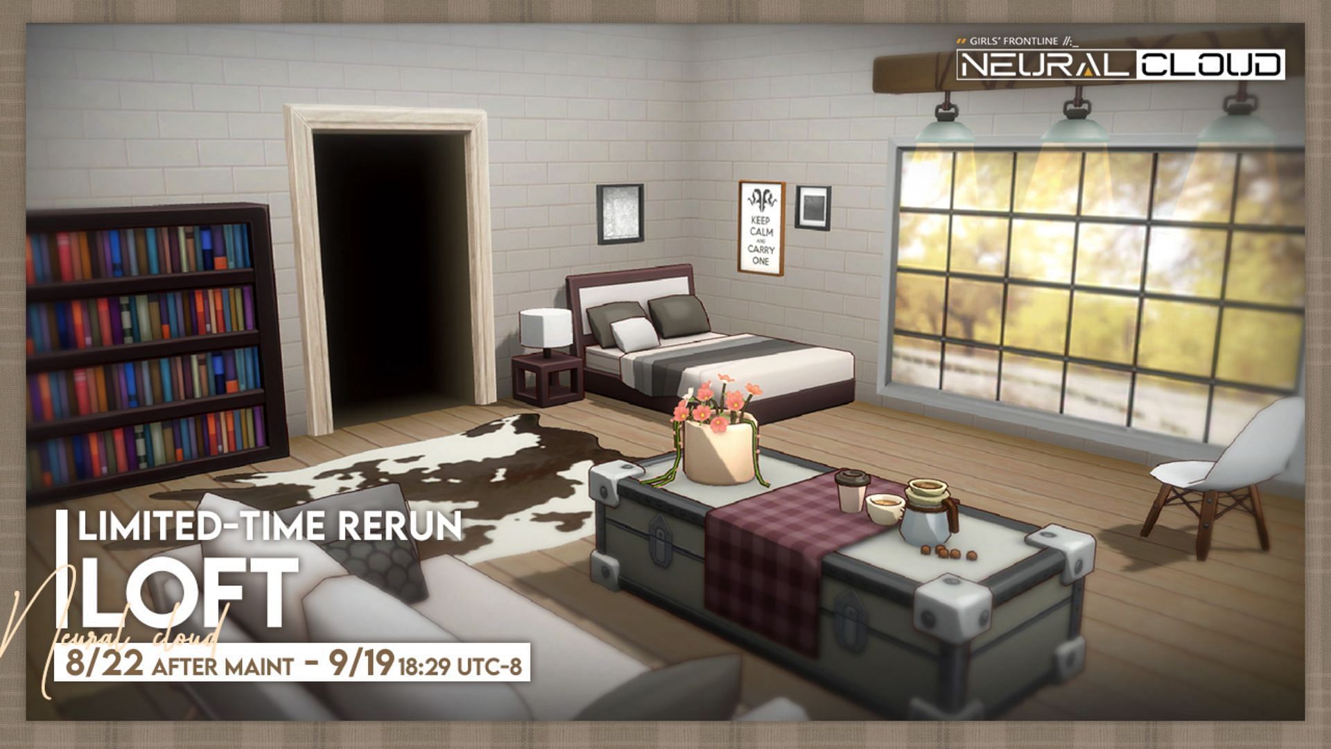 Limited-time LOFT furniture set rerun edition in Neural Cloud. (Image via Sunborn)