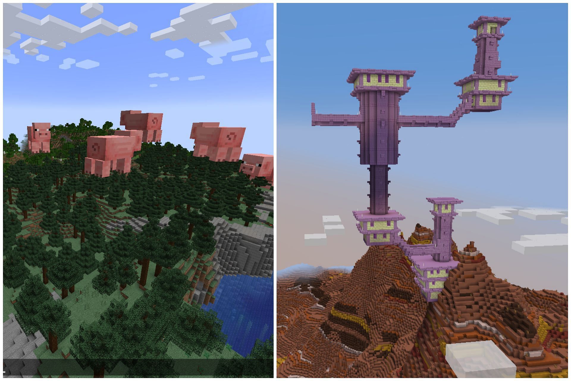 Almost any feature in Minecraft can be altered using commands and cheats. (Image via Sportskeeda)