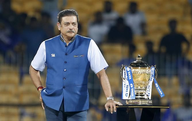 F1 meets Indian cricket as Ravi Shastri talks about his love for the sport during his 2023 Belgian GP visit (Exclusive)