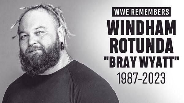 Former WWE champion Bray Wyatt dies unexpectedly at age 36
