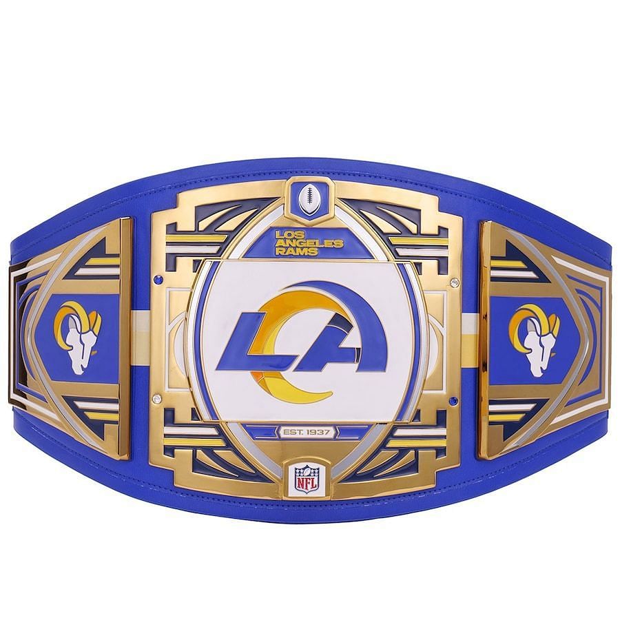 Los Angeles Rams WWE NFL Legacy Title Belt