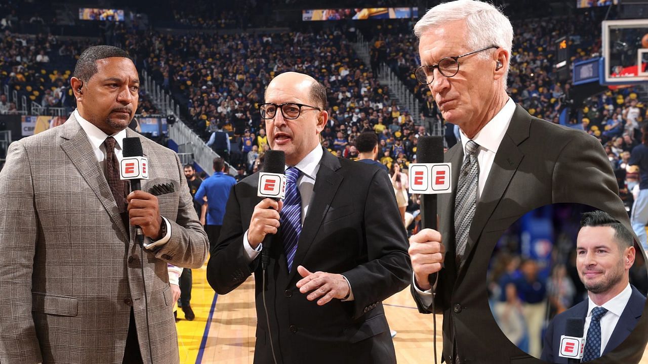 ESPN broke up the iconic trio of Mark Jackson, Jeff Van Gundy and Mike Breen by firing the former NBA coaches.