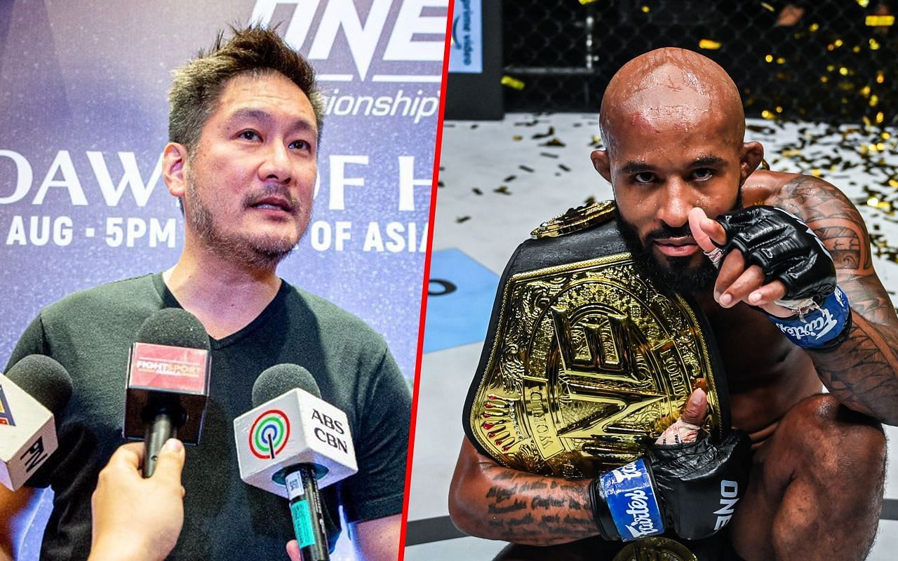 Chatri Sityodtong (L) and Demetrious Johnson (R) | Image credit: ONE Championship