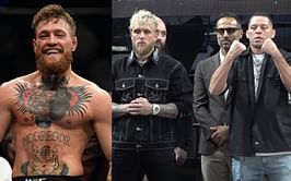 Conor McGregor dangles second shot at BMF belt in front of Nate Diaz for trilogy; calls Jake Paul bout "nonsense"
