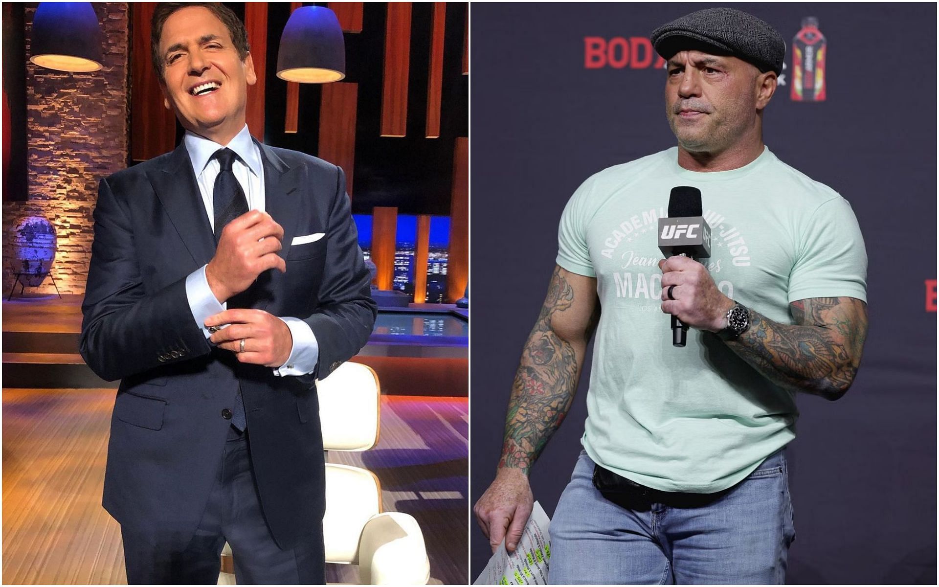 Mark Cuban and Joe Rogan