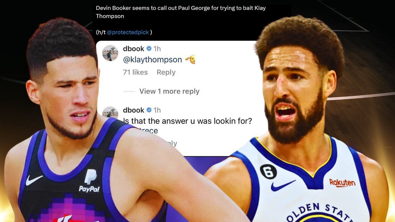 Devin Booker fires shot at Paul George after recent podcast with Klay Thompson