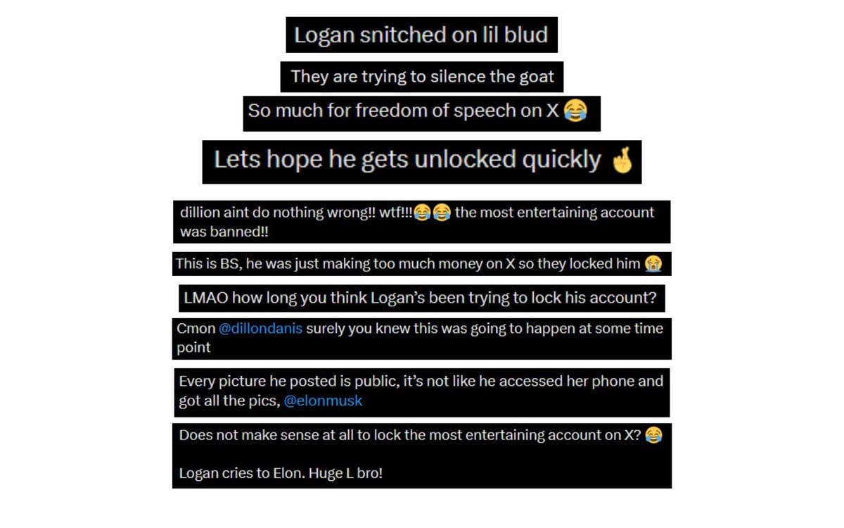 Dillon Danis Twitter Twitter locks Dillon Danis’ account after repeated attacks against Nina