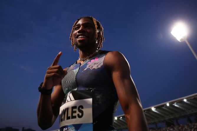 "Why should my dream or belief cause controversy with you?" - Noah Lyles on the controversy of his record-breaking goal