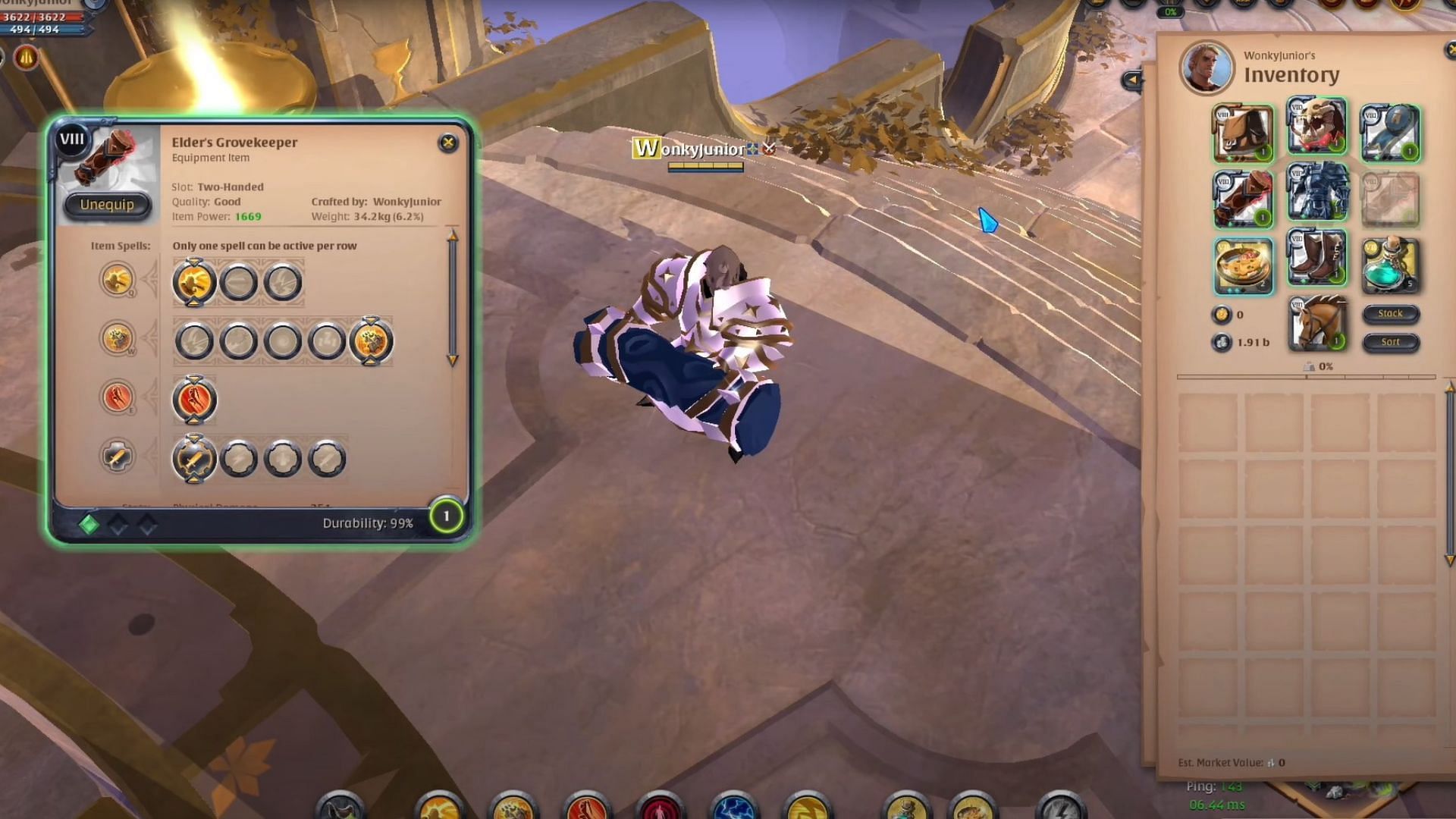 Grovekeeper is one of the best tank builds in Albion Online (Image via Sandbox Interactive)
