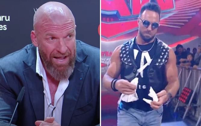 Triple H just made a huge error with LA Knight on RAW