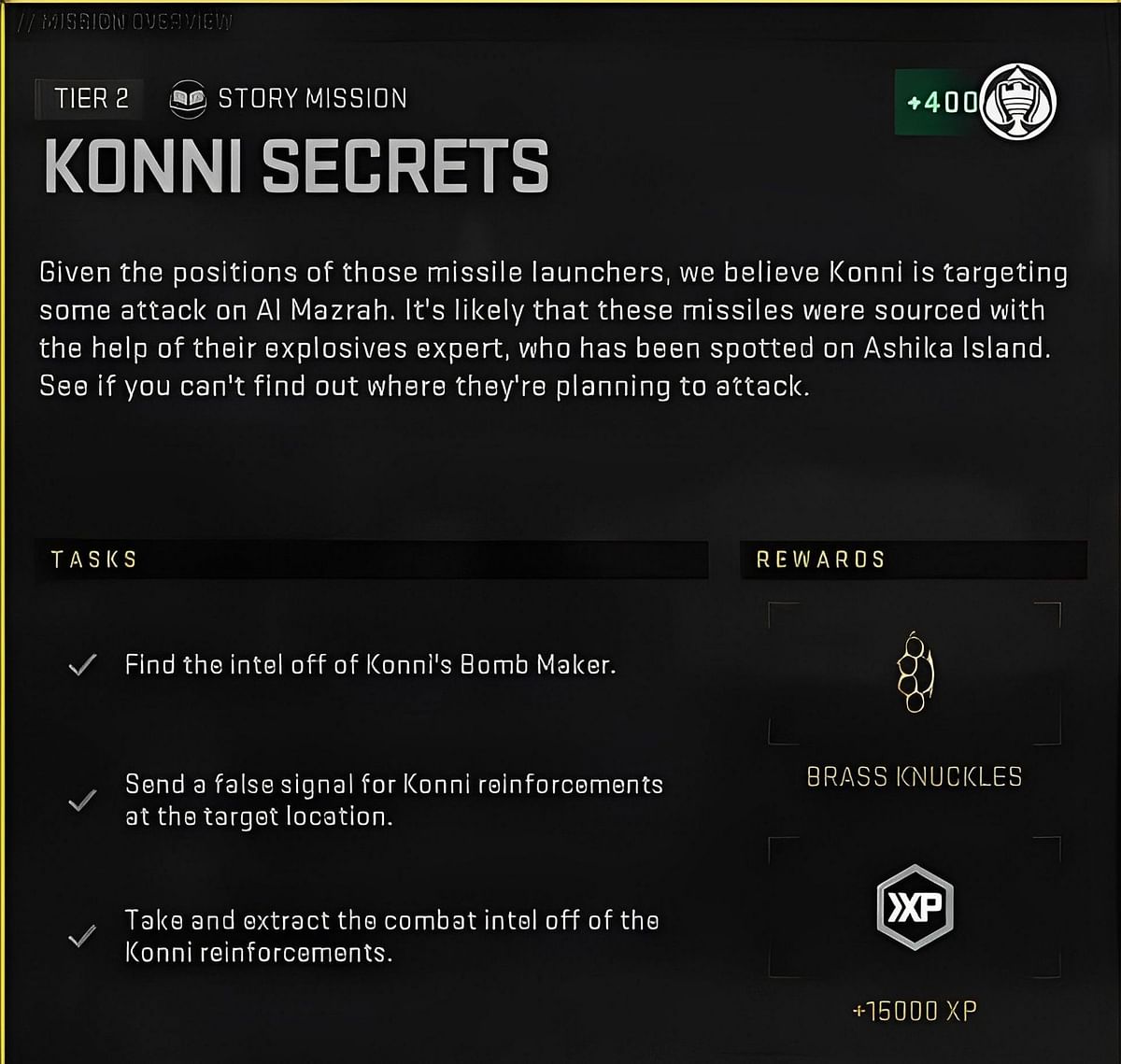 Warzone 2 DMZ guide: How to complete the Konni Secrets mission