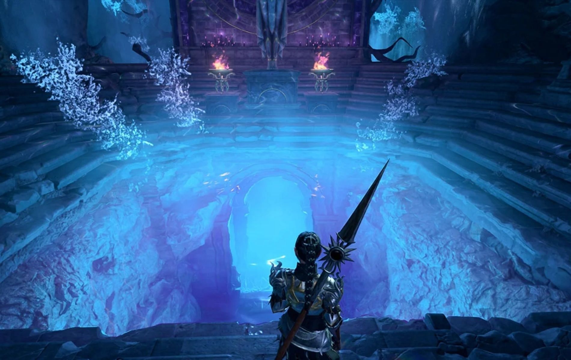 Opening the Portal to Shadowfell in Baldur&#039;s Gate 3 (Image via Larian Studios)