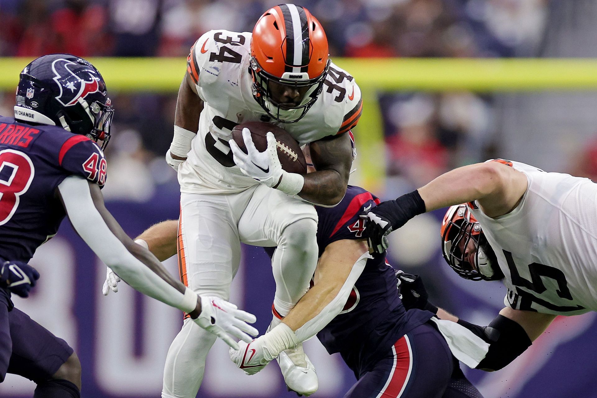 Browns running back Jerome Ford