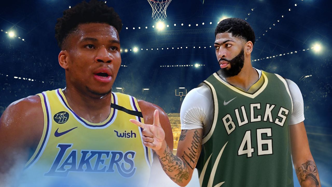 Giannis Antetokounmpo and Anthony Davis