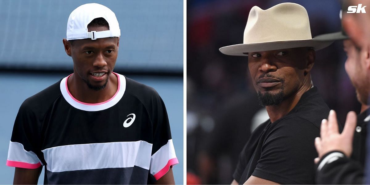 Christopher Eubanks Jamie Foxx US Open 2023