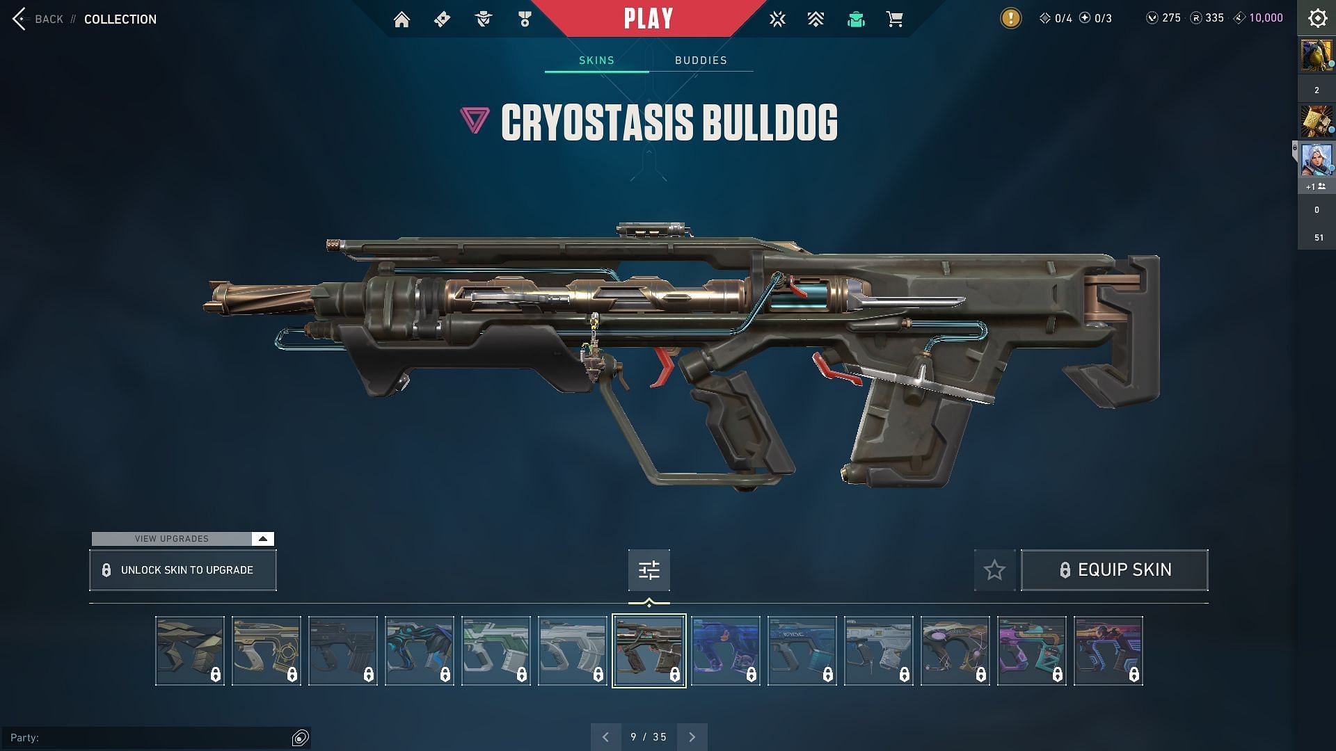Cryostasis Bulldog (Image via Sportskeeda and Riot Games)