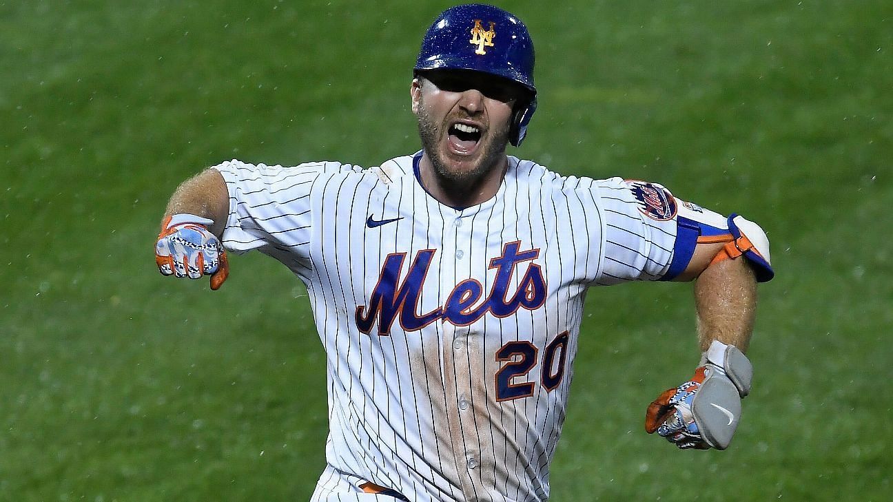 New York Mets slugger Pete Alonso