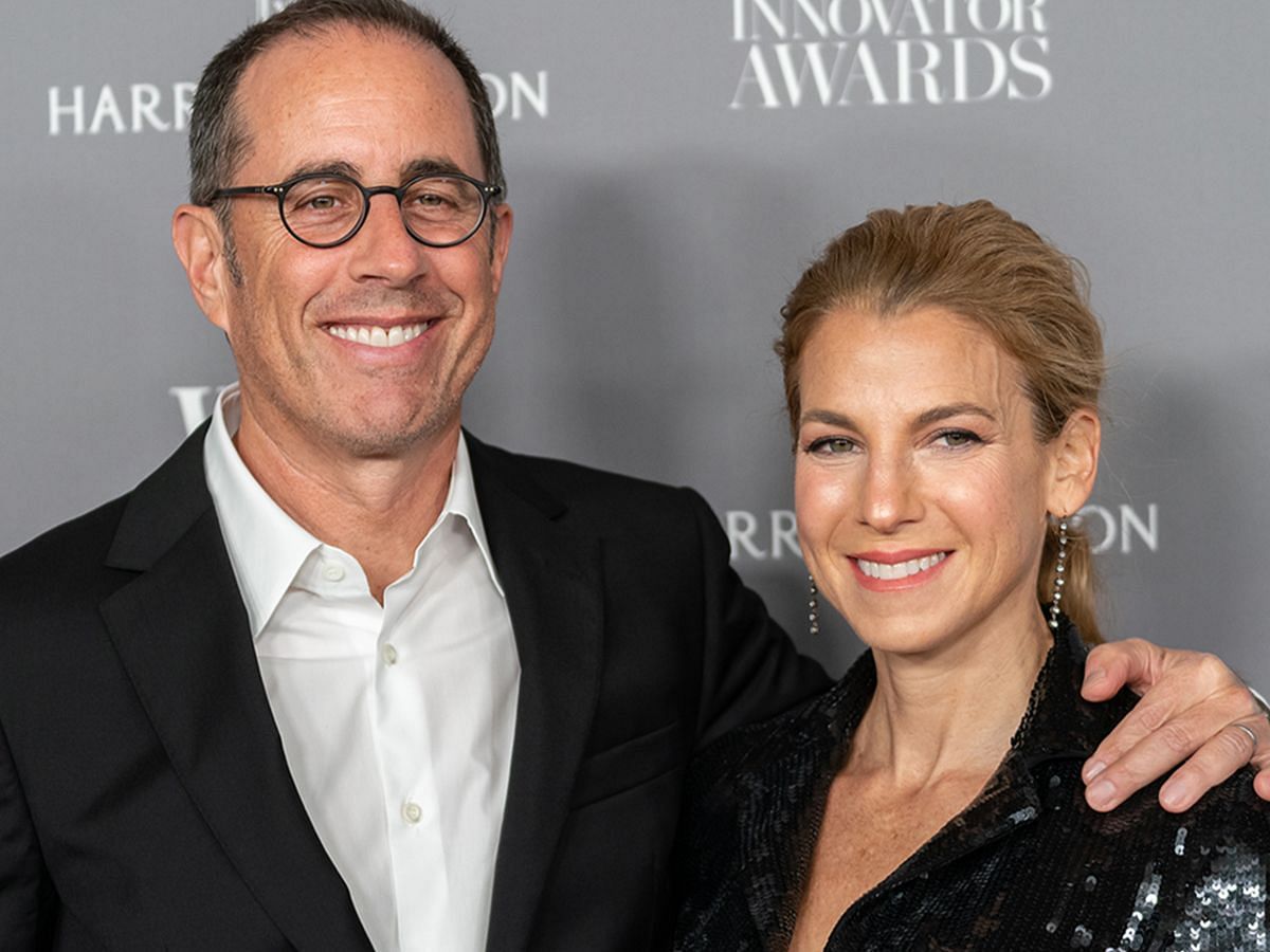 Jerry Seinfeld and Jessica Sklar (Image via Getty)