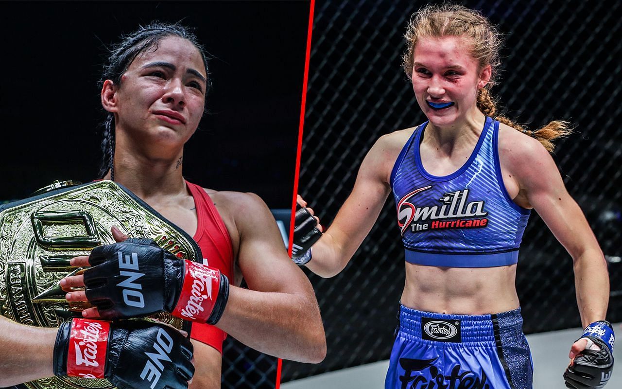 Allycia Hellen Rodrigues (left) and Smilla Sundell (right) | Image credit: ONE Championship