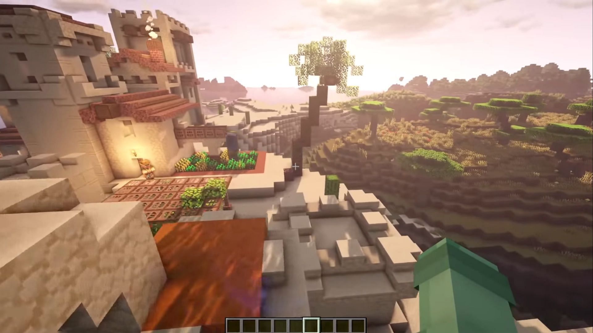 Desert Village in-game (Image via Mojang Studios)