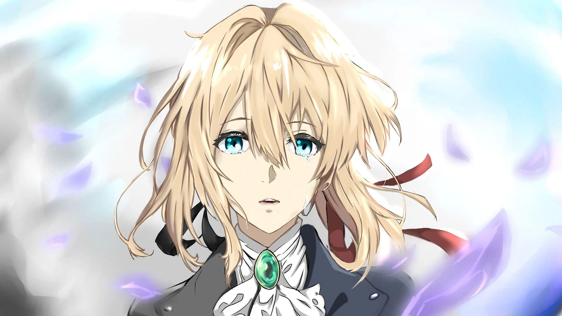 Violet Evergarden Gilbert Bougainvillea Look GIF | GIFDB.com