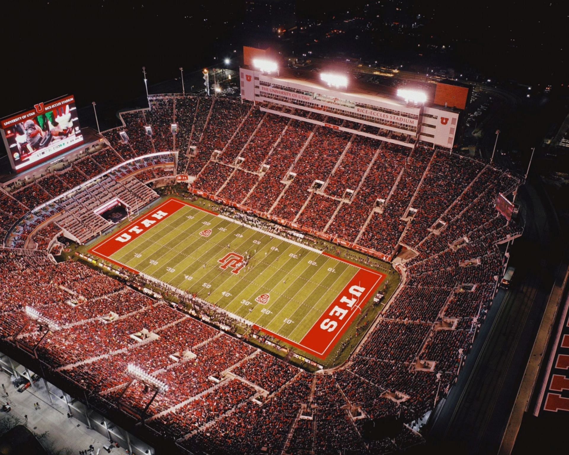 Utah football's Rice Eccles stadium Seating capacity, cost, record