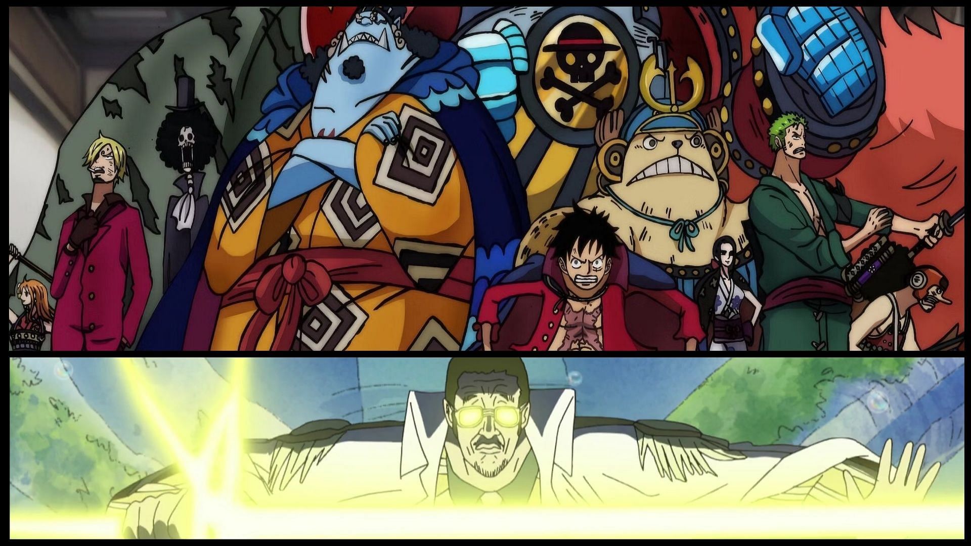 One Piece Chapter 1090: Kizaru reaches Egghead as Straw Hats finally find an escape plan (Image via Sportskeeda)