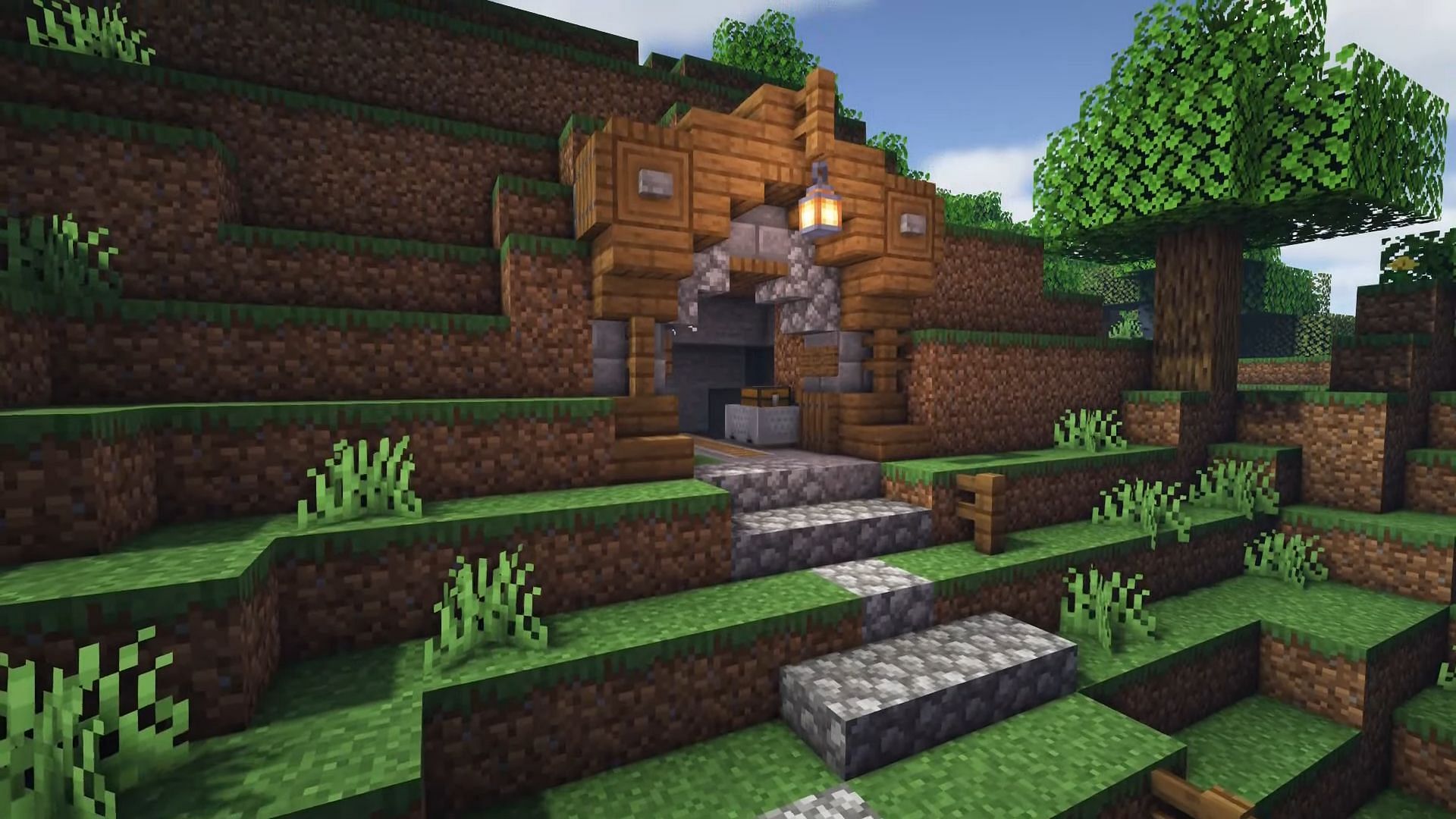 10 best Minecraft mine entrance designs