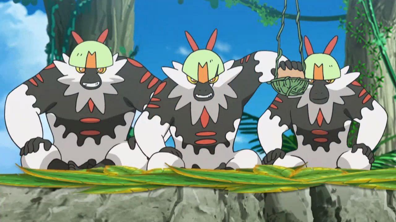 Passimian as seen in the anime (Image via The Pokemon Company)