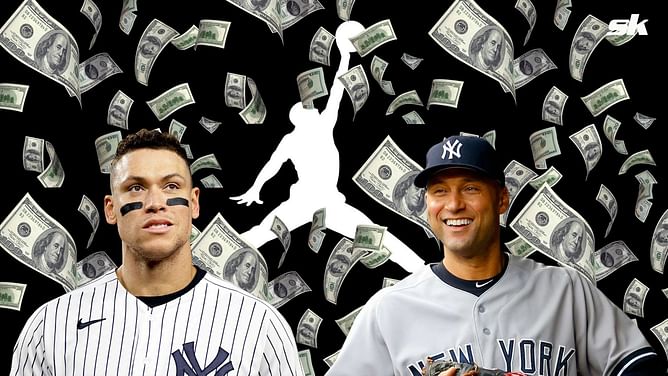 Aaron Judge follows $189,000,000 legacy set by Derek Jeter, becomes second Yankees captain to sign with Jordan Brand