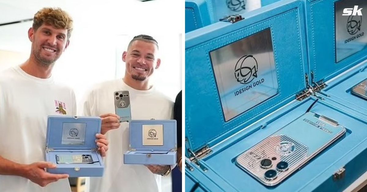 Manchester City superstar Kevin De Bruyne gifted custom made iPhones