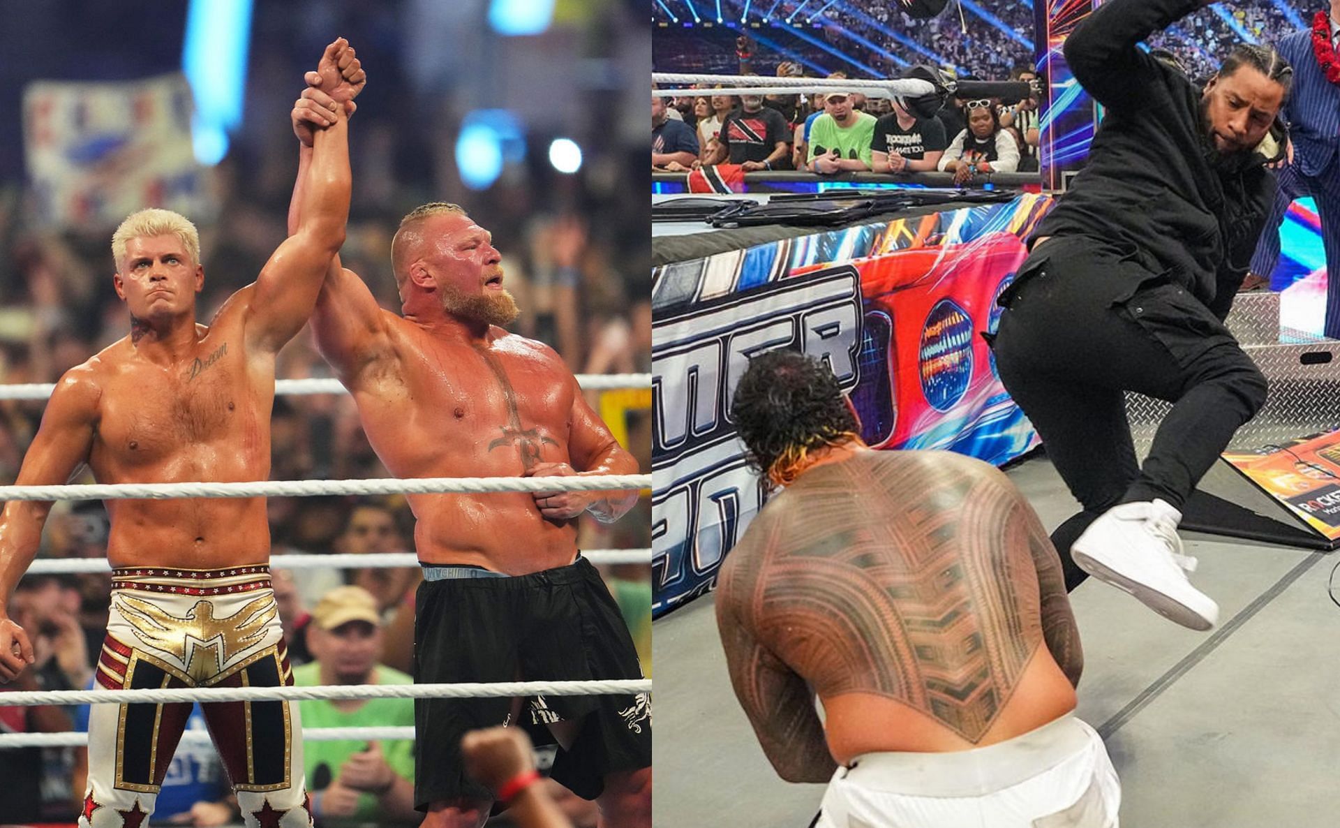 WWE SummerSlam में कई बड़ी चीज़ें देखने को मिली हैं 