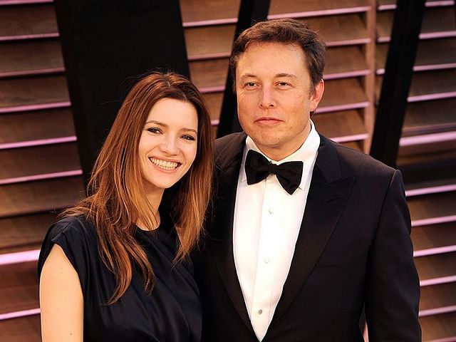 Elon Musk and Talulah Riley