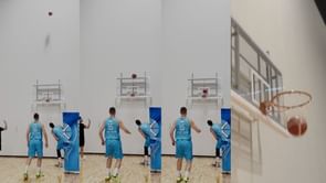 Watch: Luka Doncic nails mind-blowing off-the-wall trick shot, swishing nothing but net