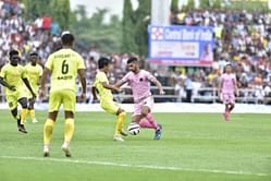Rajasthan United FC narrowly defeat Bodoland FC in a rain-interrupted game