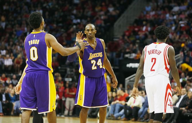 "He didn't believe I was hurt": Kobe Bryant once broke Nick Young's thumb but thought his teammate was faking it to miss practice