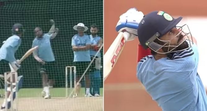 Asia Cup 2023 : विराट कोहली ने मैदान पर निभाई अंपायर और कोच की भूमिका, बल्लेबाजी करते हुए सिराज को जड़ा जोरदार छक्का