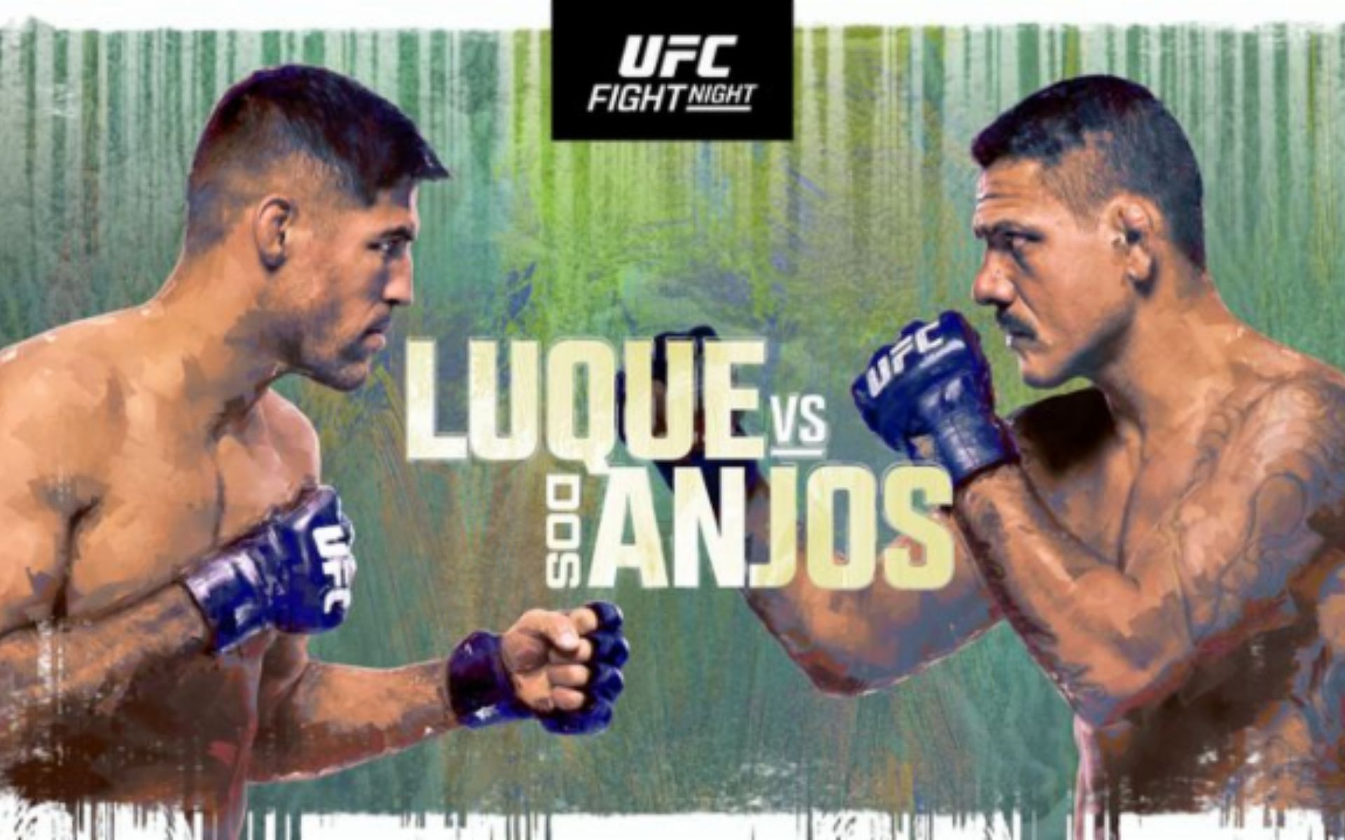 Vicente Luque faces Rafael Dos Anjos in this weekend