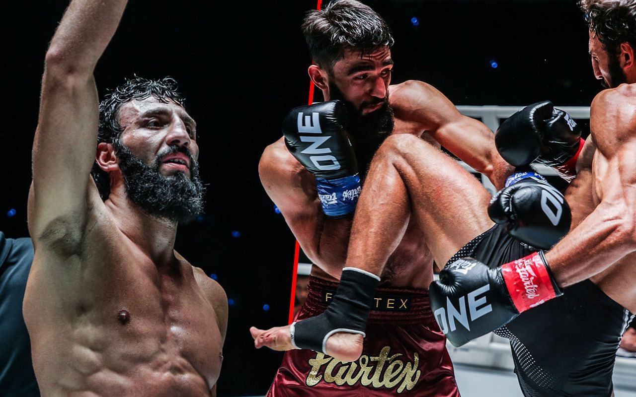 ONE featherweight kickboxing world champion Chingiz Allazov -- Photo by ONE Championship