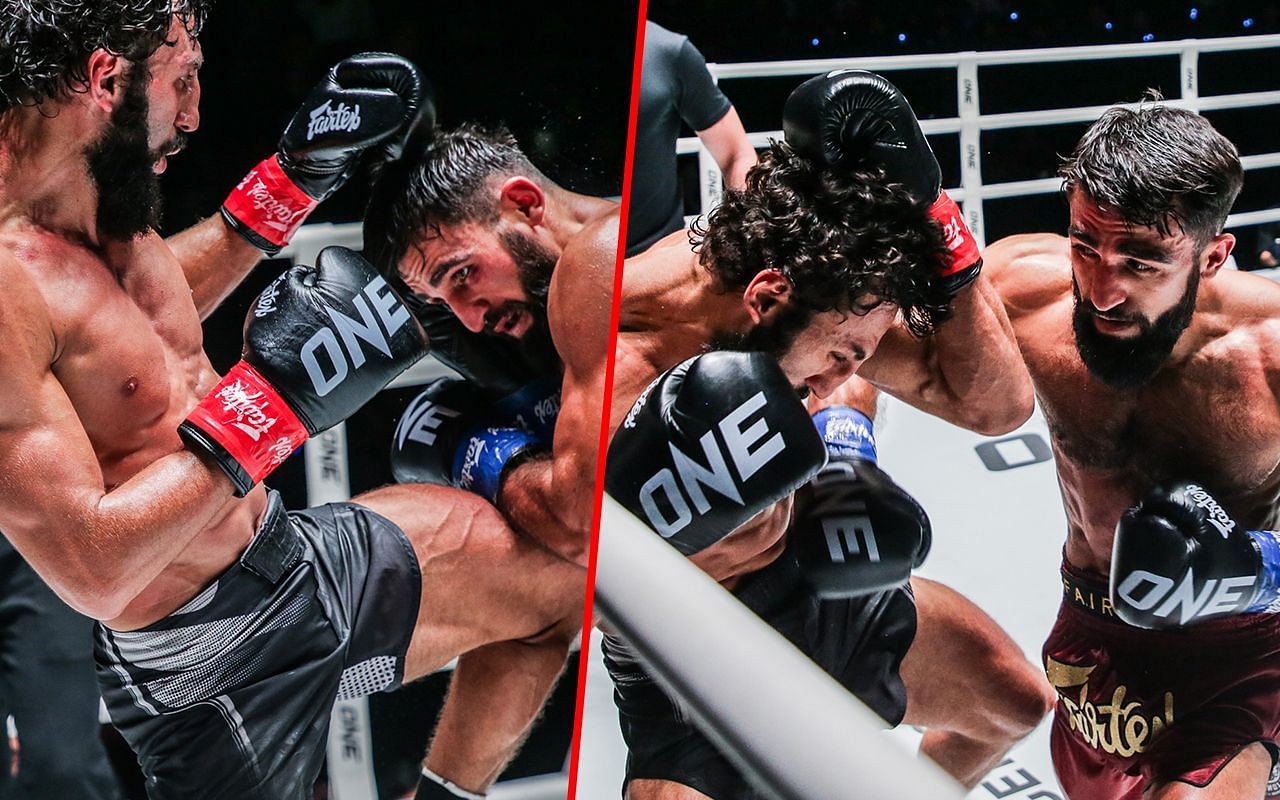 Chingiz Allazov and Marat Grigorian at ONE Fight Night 13 [Credit: ONE Championship]