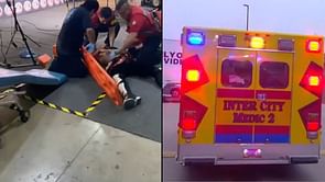 AEW performer collapses backstage, taken away on a stretcher