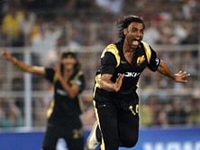 [WATCH] Throwback to Shoaib Akhtar's fiery spell of 4/13 on his IPL debut for KKR in 2008