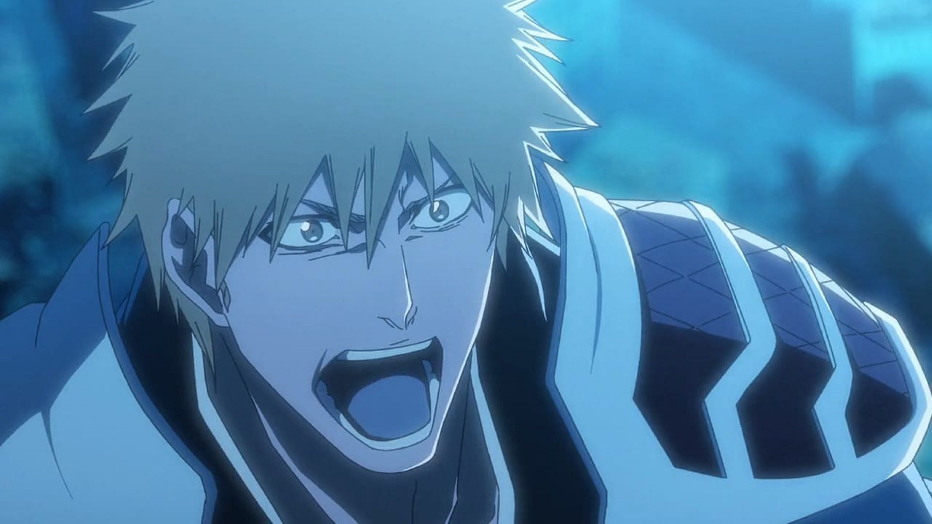 Ichigo&#039;s expression on seeing Uryu&#039;s betrayal in Bleach TYBW episode 21 (Image via Pierrot)